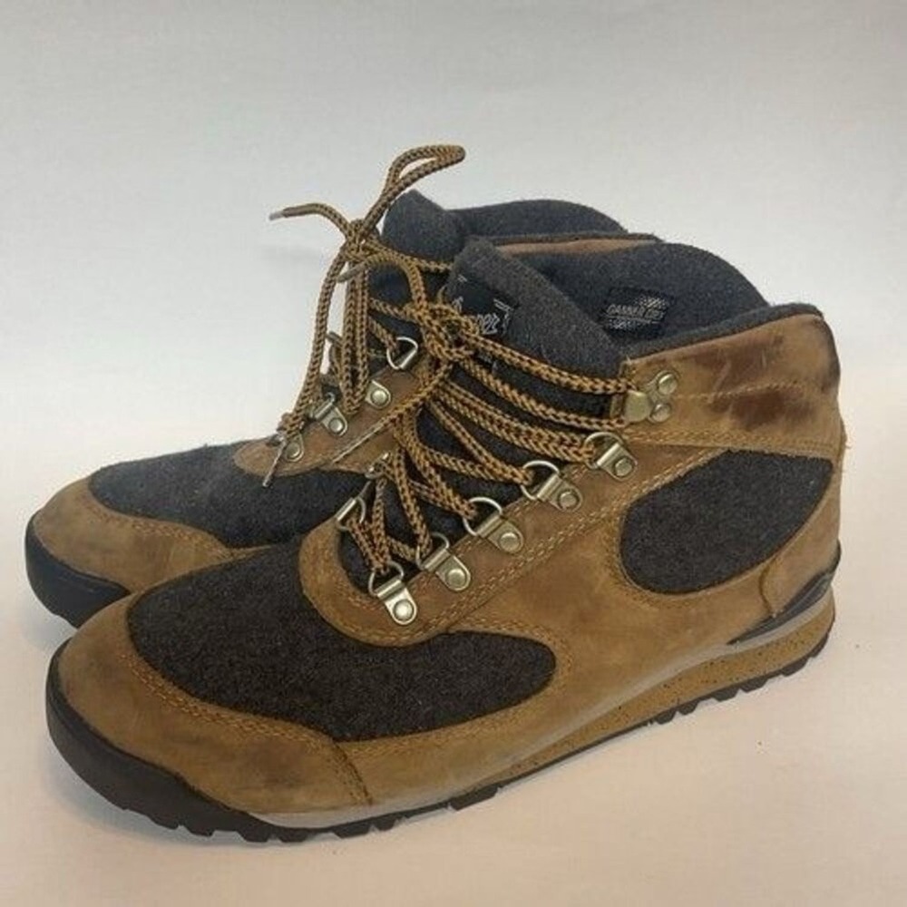 Danner Jag Wool Elk 32226 Waterproof Lace Up Hiking Trail Boots Men 9.5D Vietnam